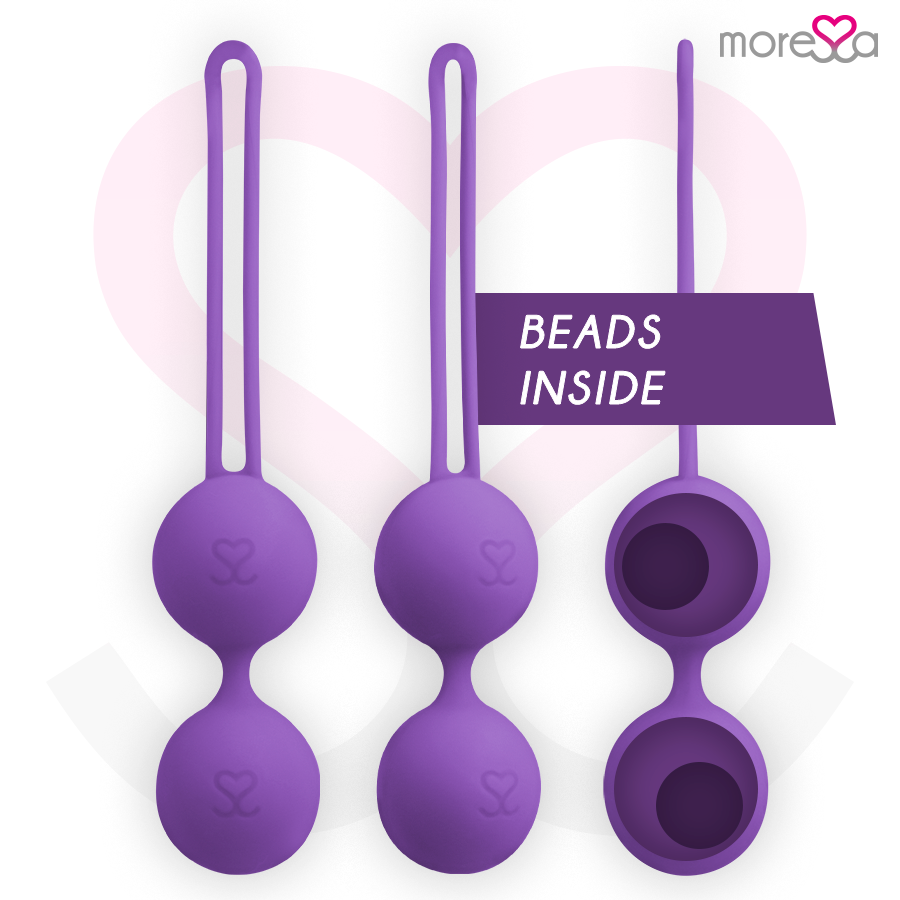 Moressa Osian Three Premium Lilac - Bolas de Silicona
