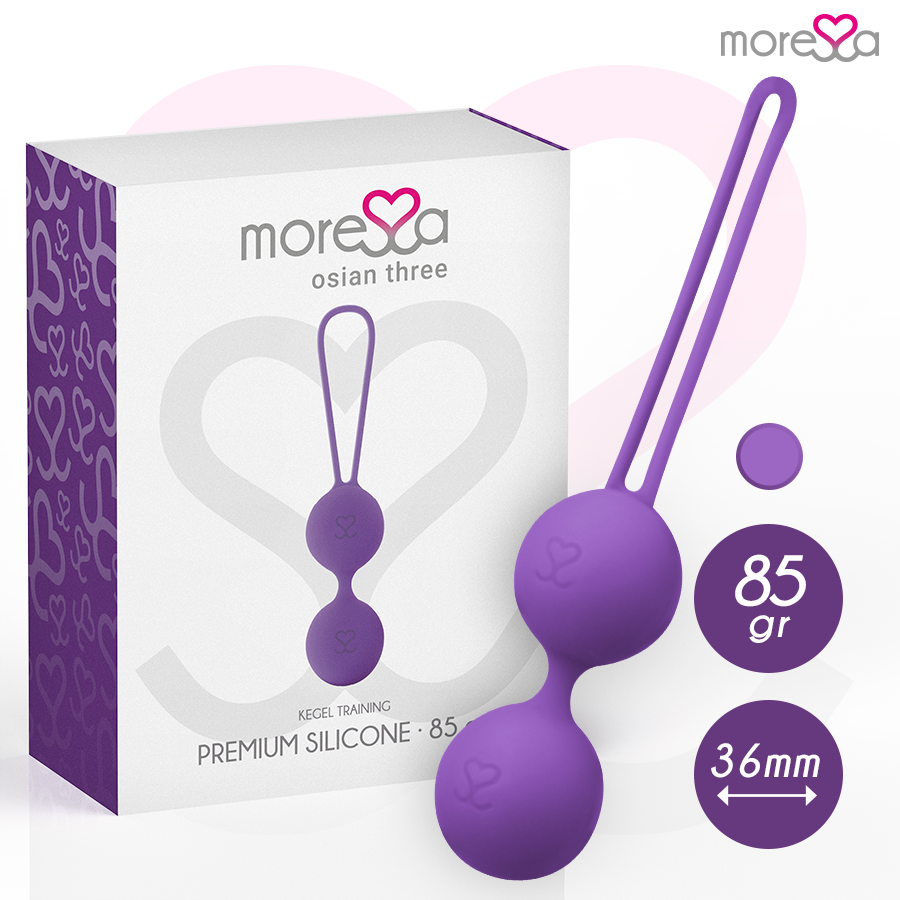 Moressa Osian Three Premium Lilac - Bolas de Silicona
