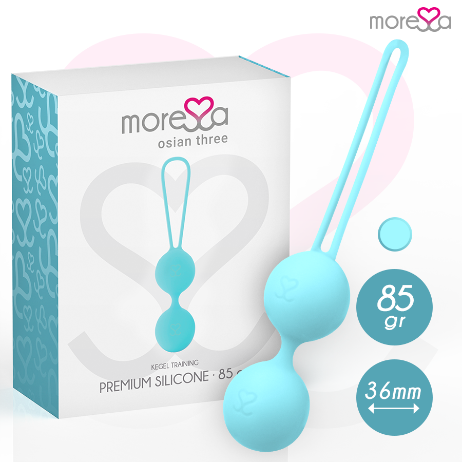 Moressa Osian Three Premium Turquoise - Bolas de Silicona