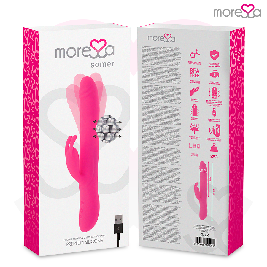Amoressa Somer Vibrador Premium con Rotación Múltiple