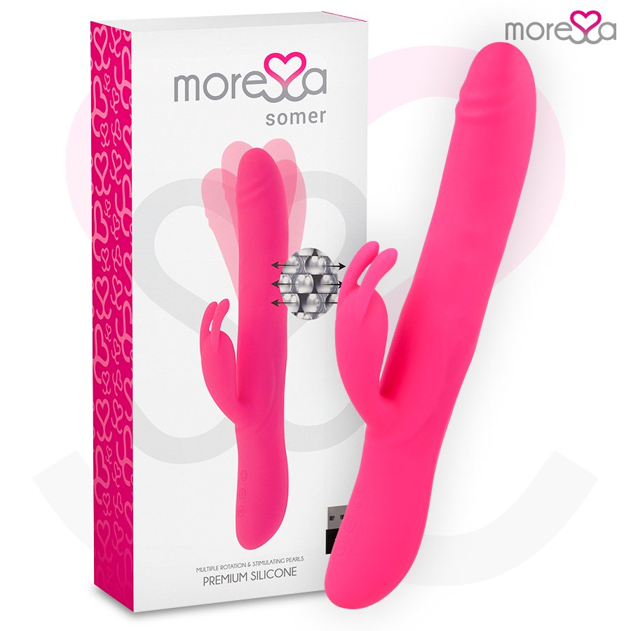 Amoressa Somer Vibrador Premium con Rotación Múltiple