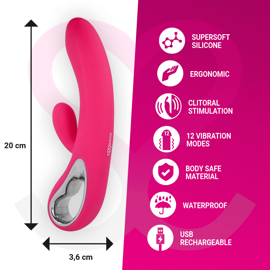 Troy Premium Silicone Rechargeable - Estimulador de Silicona
