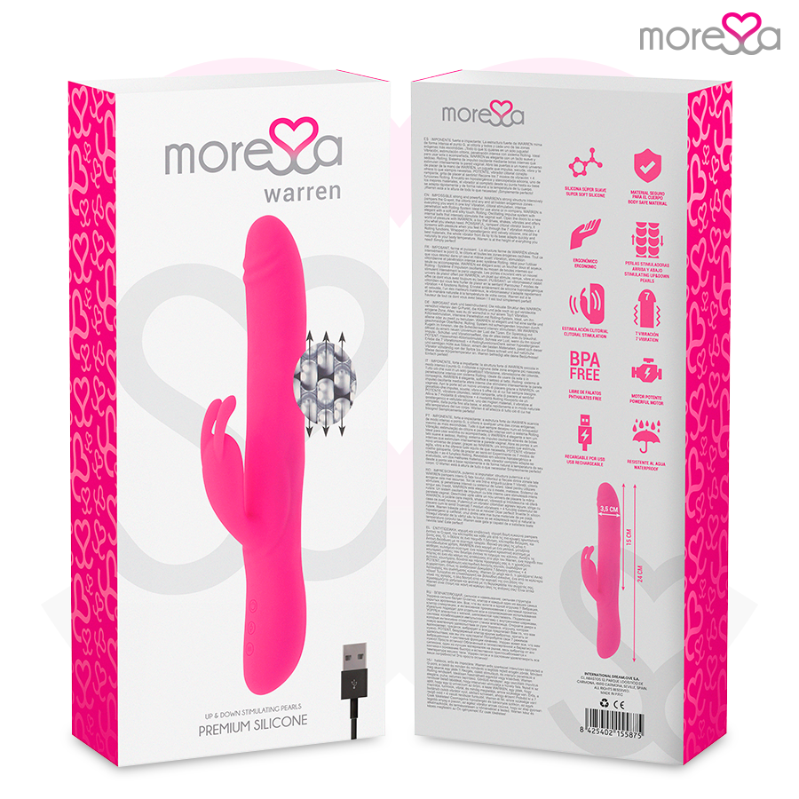 Moressa Warren Premium Recargable de Silicona