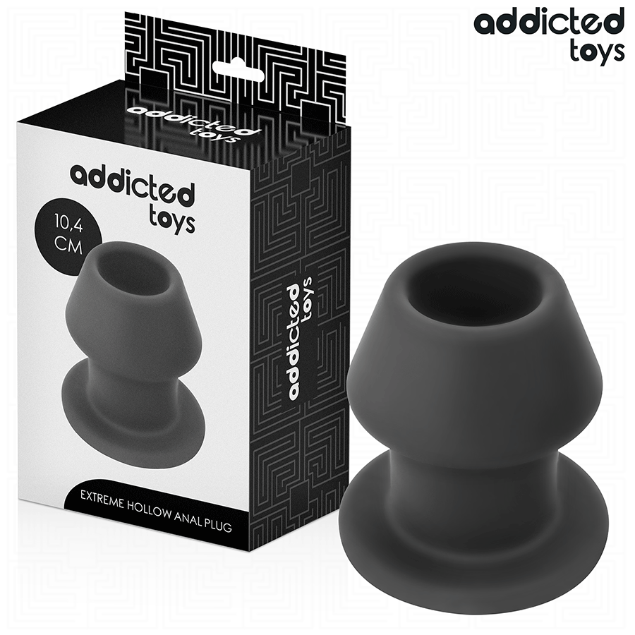 Addicted Toys Extreme Hollow Anal Plug Silicone Talla L