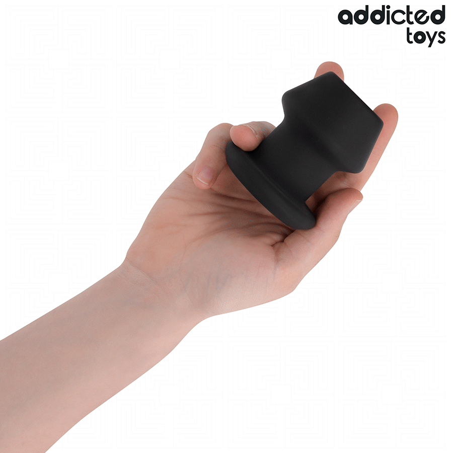 Addicted Toys Extreme Hollow Anal Plug Silicone Talla S