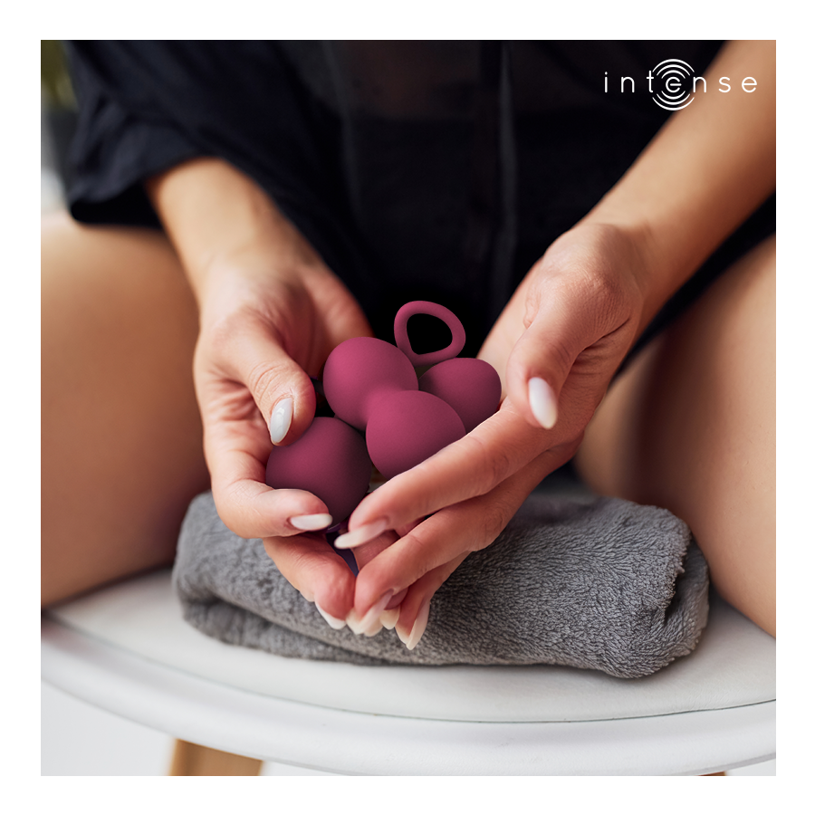 Intense Charli Kegel Ball Kit Violet - Set Completo
