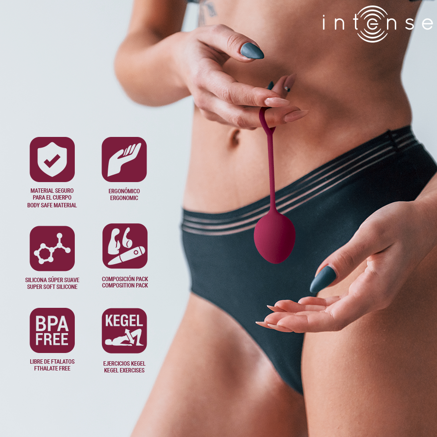 Intense Charli Kegel Ball Kit Violet - Set Completo