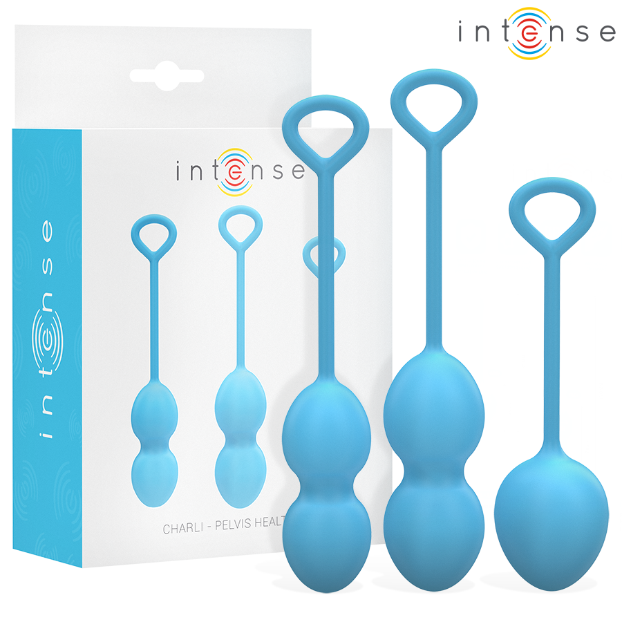 Intense Charli Kegel Ball Kit Ocean Blue