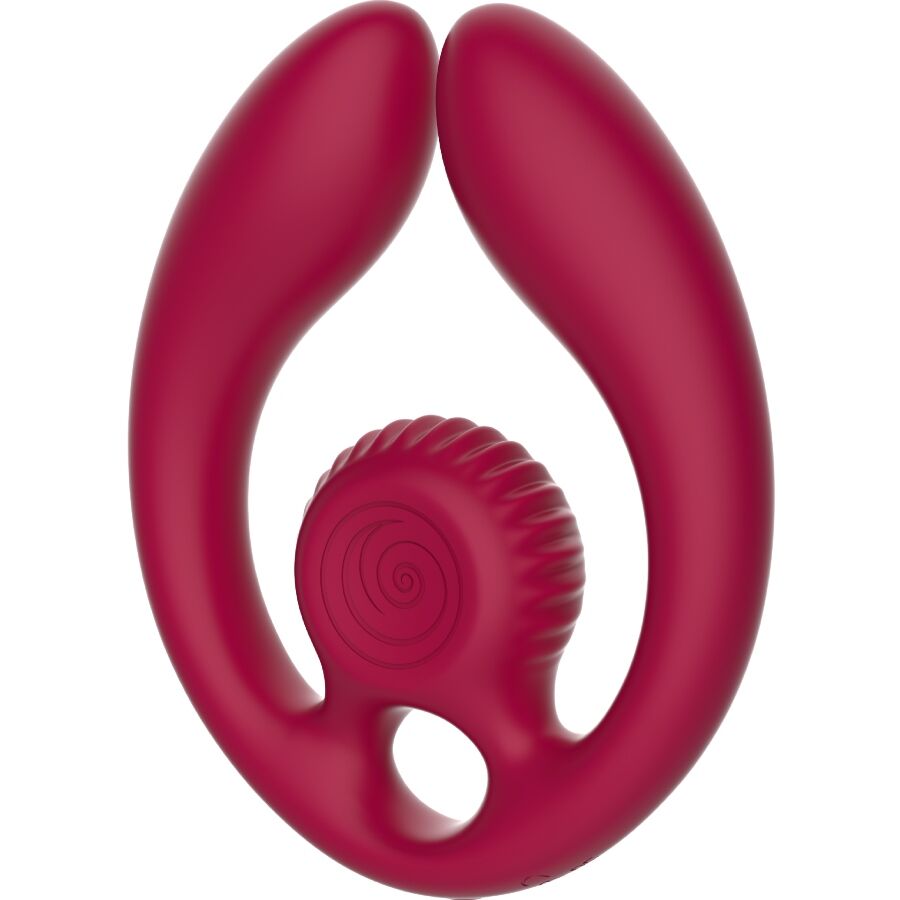 Snail Vibe Gizi Duo - Estimulador Sincronizado para Parejas con Mando a Distancia