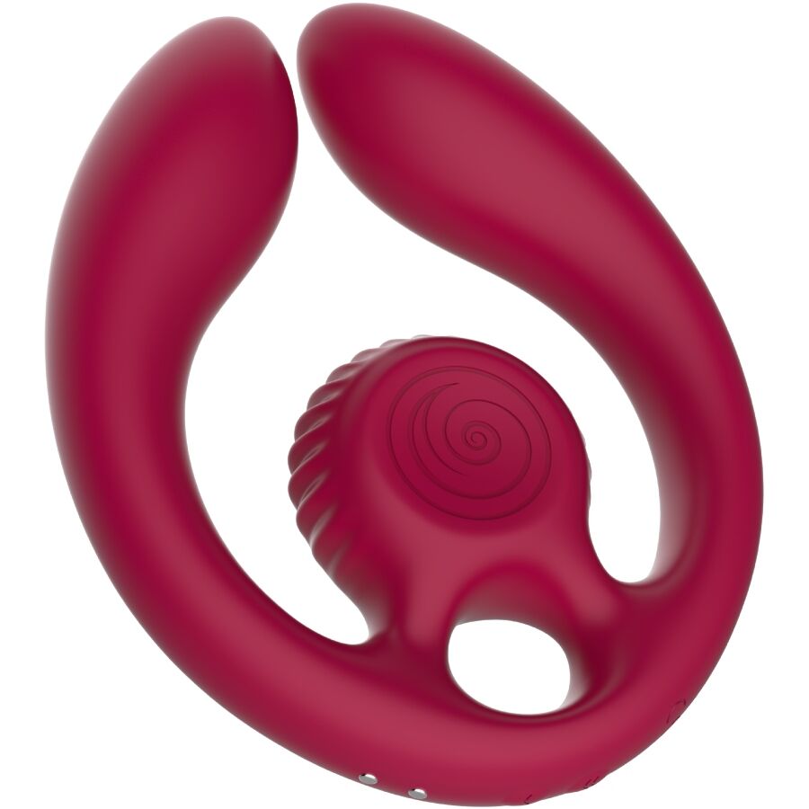 Snail Vibe Gizi Duo - Estimulador Sincronizado para Parejas con Mando a Distancia