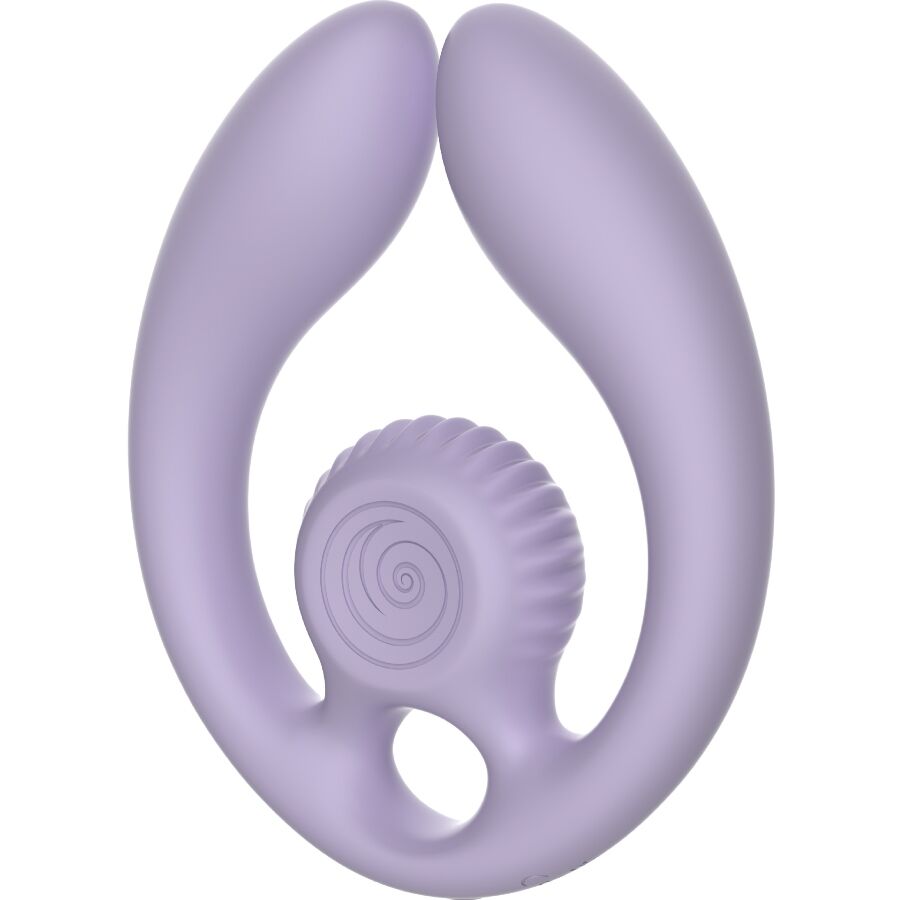 Snail Vibe Gizi Duo - Estimulador para Parejas con Control Remoto Lila