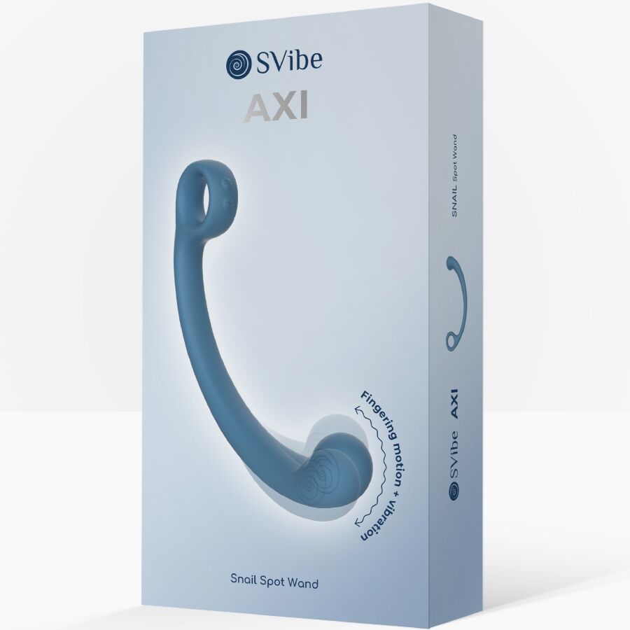 Snail Vibe AXI Vibrating Massage Wand - Estimulador G-Spot Recargable