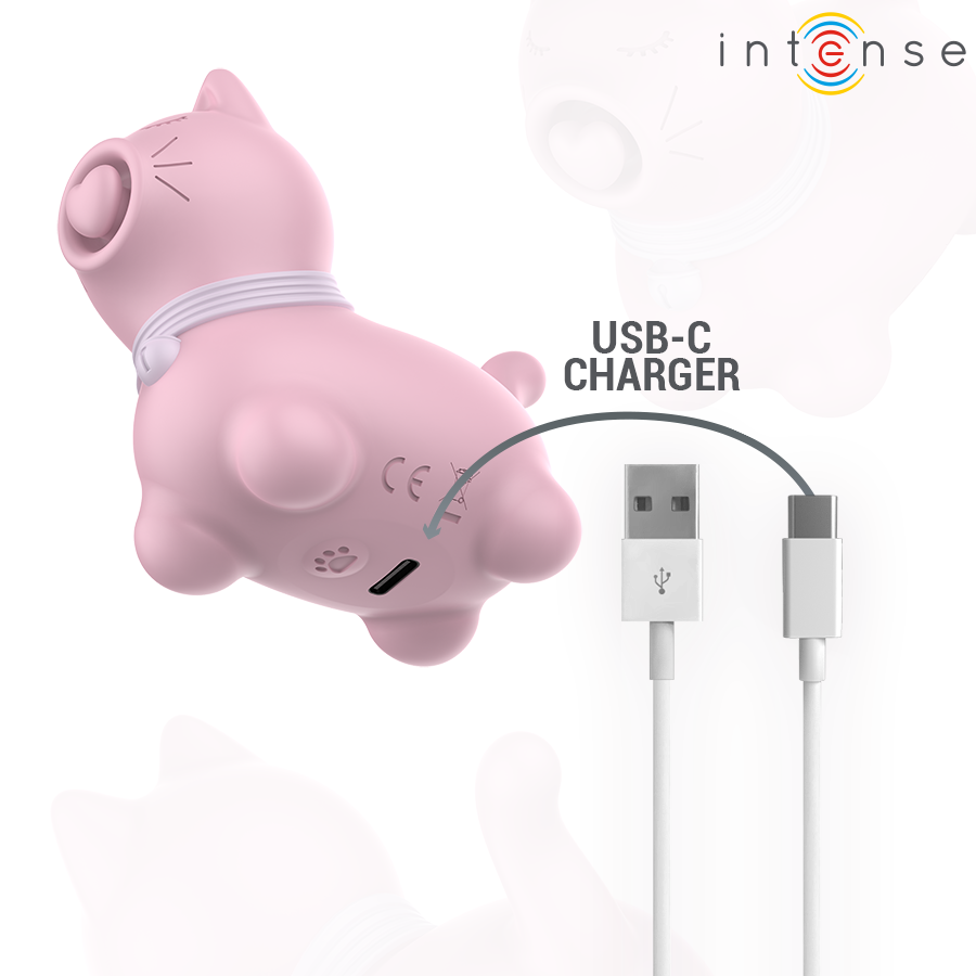 Intense Marie Pink - Estimulador con Efecto Pulsación