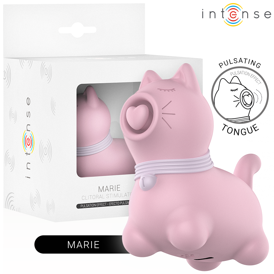 Intense Marie Pink - Estimulador con Efecto Pulsación