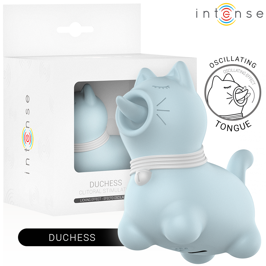 Duchess Stimulator con Lengua Rotatoria 360º Azul