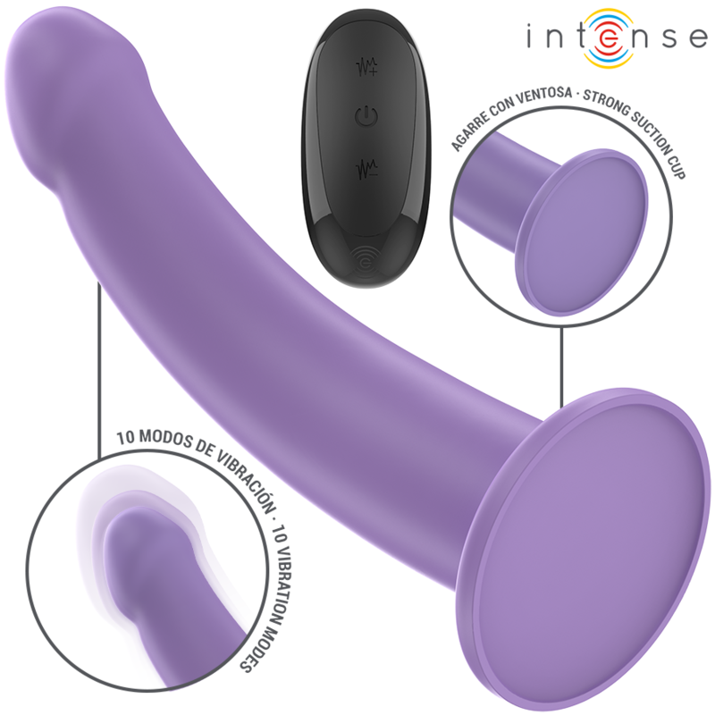 Vibrador Eddie 17.5 cm con Control Remoto - 10 Modos de Vibración