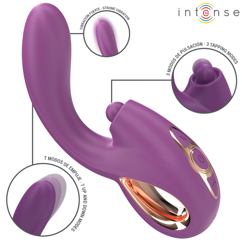 Intense Lali Vibrador Multifunción G-Spot Purple
