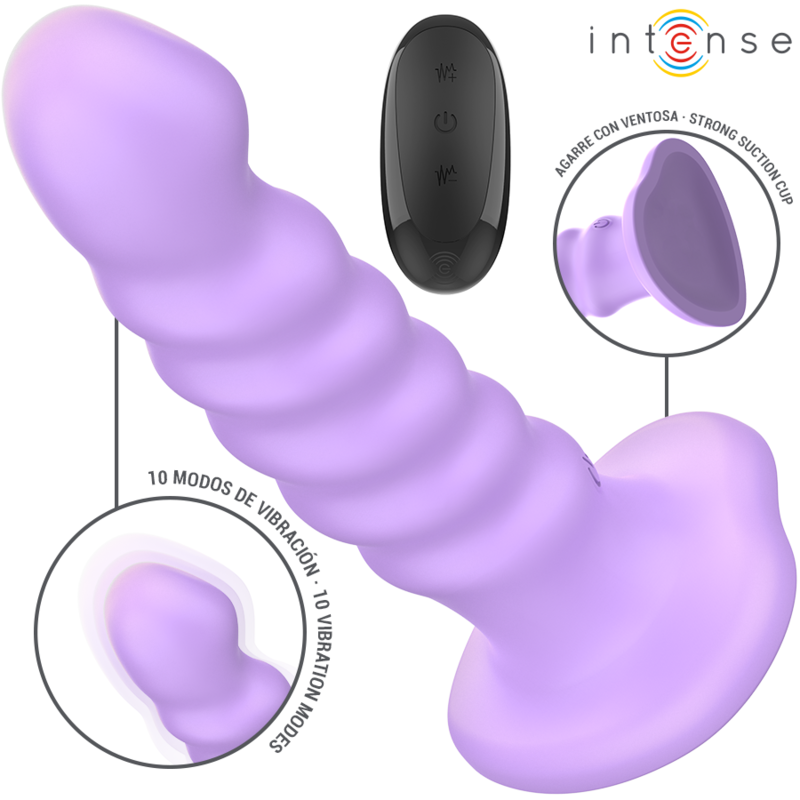 Intense Brenda Vibrator Tamaño M Diseño Espiral Control Remoto