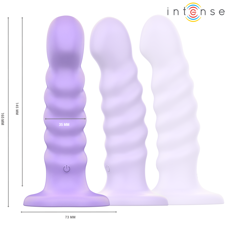 Intense Brenda Vibrator Tamaño M Diseño Espiral Control Remoto
