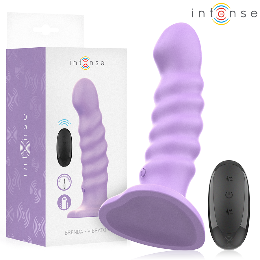 Intense Brenda Vibrator Tamaño M Diseño Espiral Control Remoto