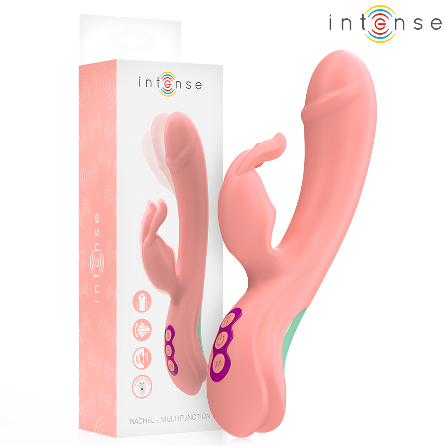 Intense Rachel Rabbit Vibrator - 5 Modos de Vibración Rosa