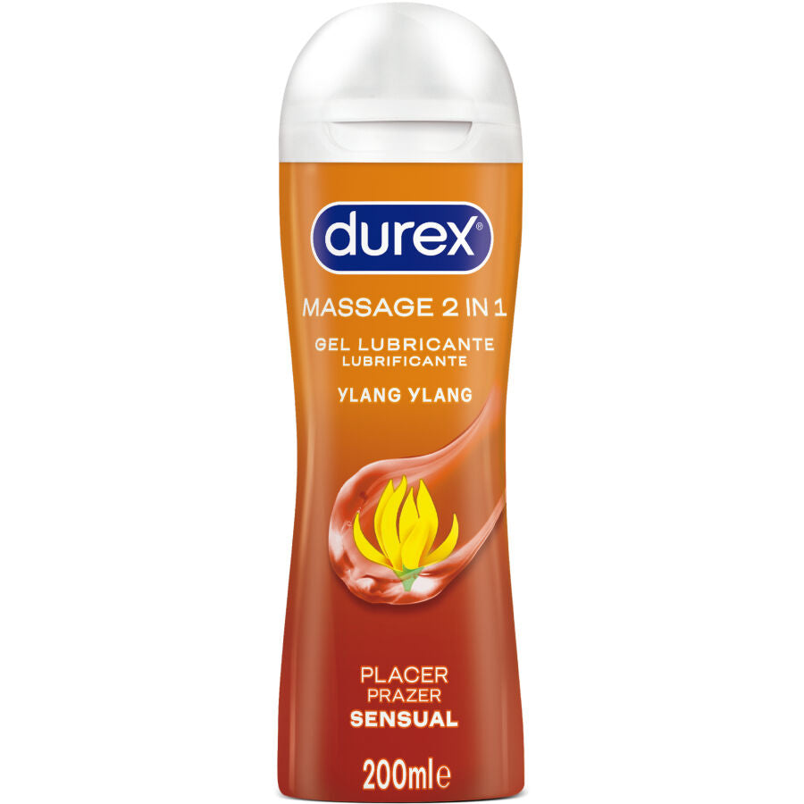 Durex Ylang Ylang - Gel Lubricante y Masaje Sensual 200ml
