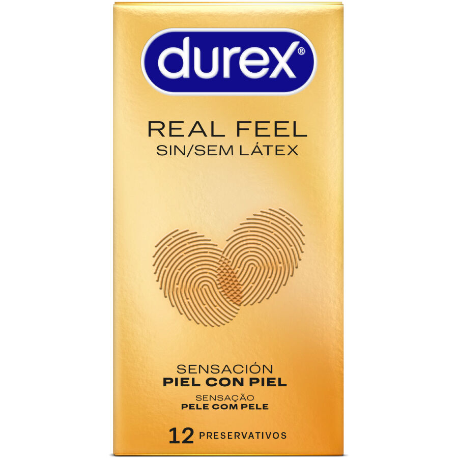 Durex Real Feel Preservativos Sin Látex 12 Unidades