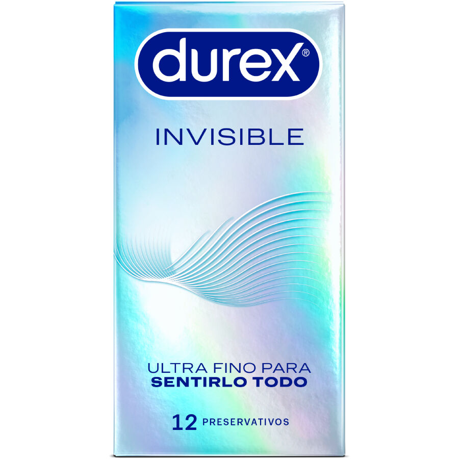 Durex Ultra Thin Invisible Preservativos Extra Finos 12 Unidades