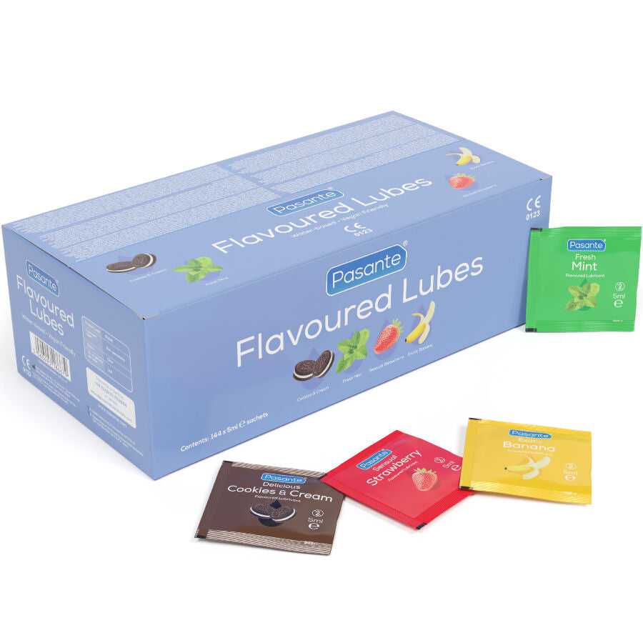 Pasante Flavor Lubricants Box 144 Unidades 5 ml