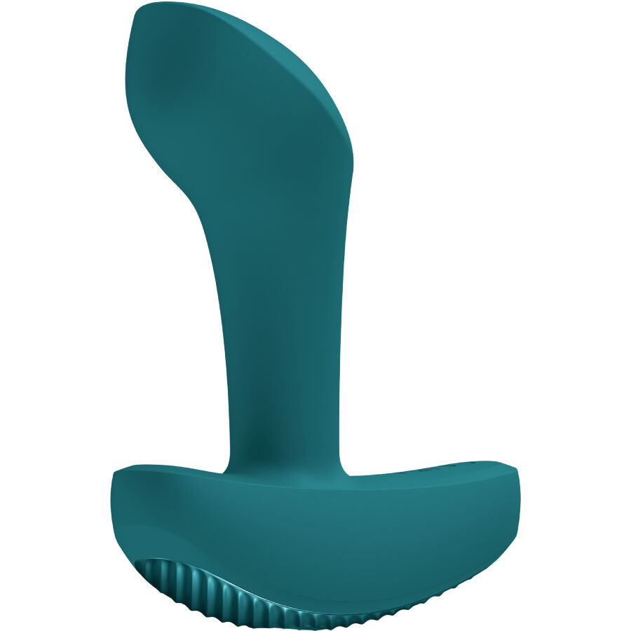Fun Factory Bootie Vibe - Vibrador Anal Plug Verde Botella