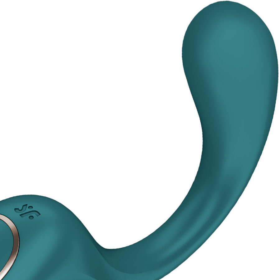Satisfyer G for Goddess 2 Rabbit Vibrator Verde Botella
