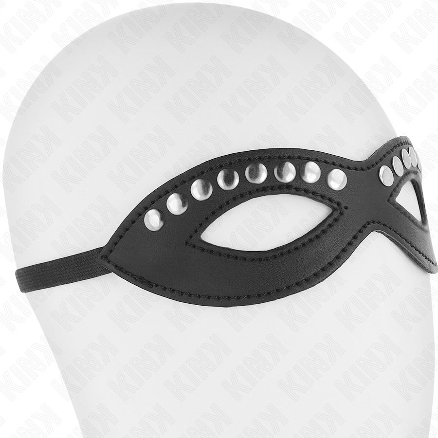 Antifaz KINK con Mini Remaches Modelo 1 - Juegos BDSM