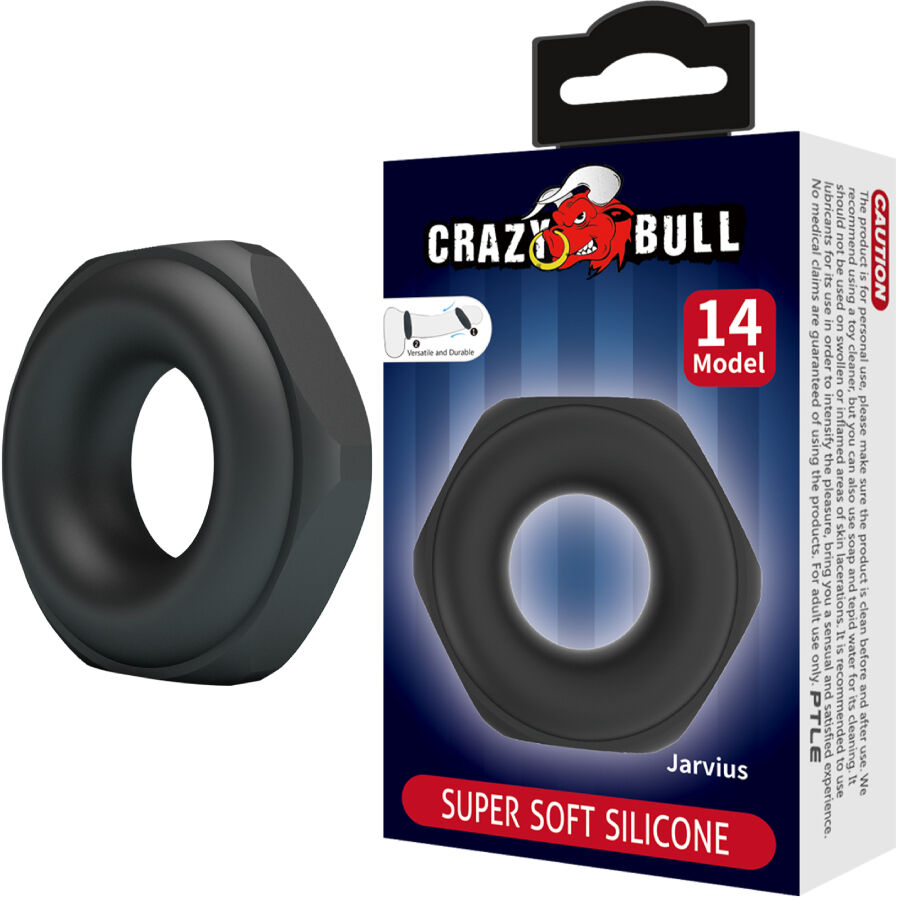 Crazy Bull Jarvius - Anillo de Silicona Modelo 14