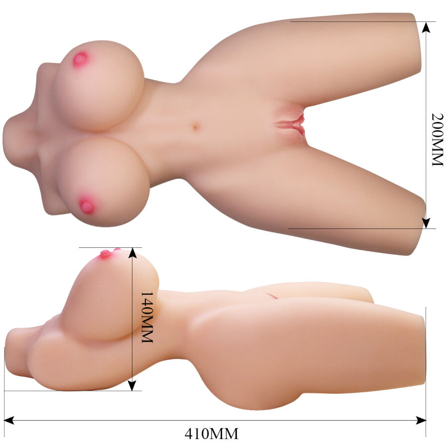 Crazy Bull Lily - Masturbador Realista de Torso Femenino 4 kg