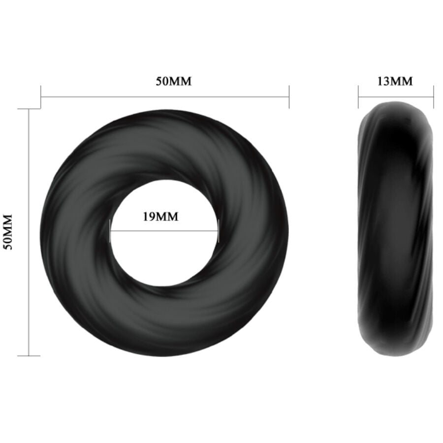 Crazy Bull Spiral Silicone Ring - Anillo de Silicona