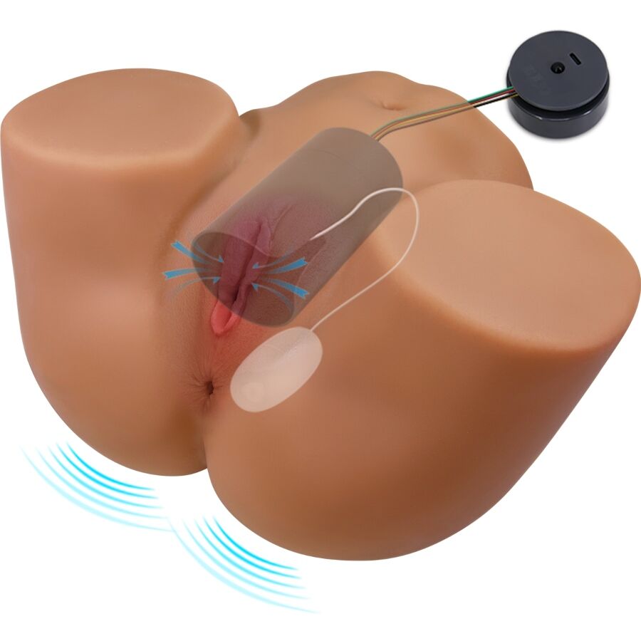 Crazy Bull Geriann - Vibrador y Succionador Realista