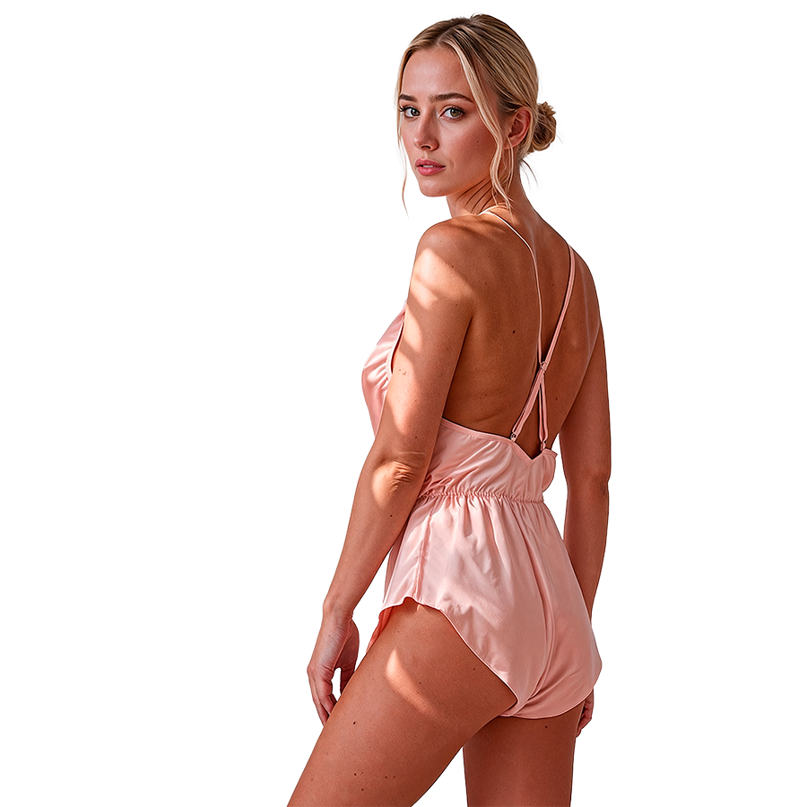 Passion Sensie Body Coral - Bodysuit Femenino S/M