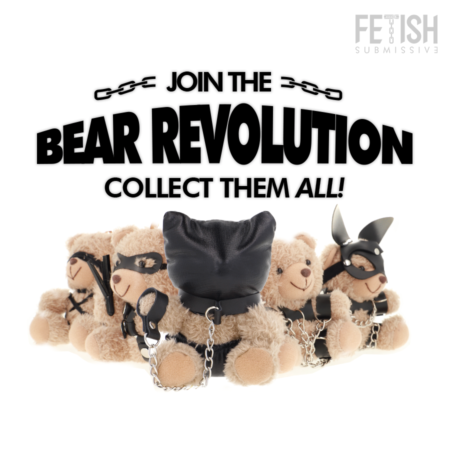 Fetish Submissive Momo BDSM Teddy Bear Model 8