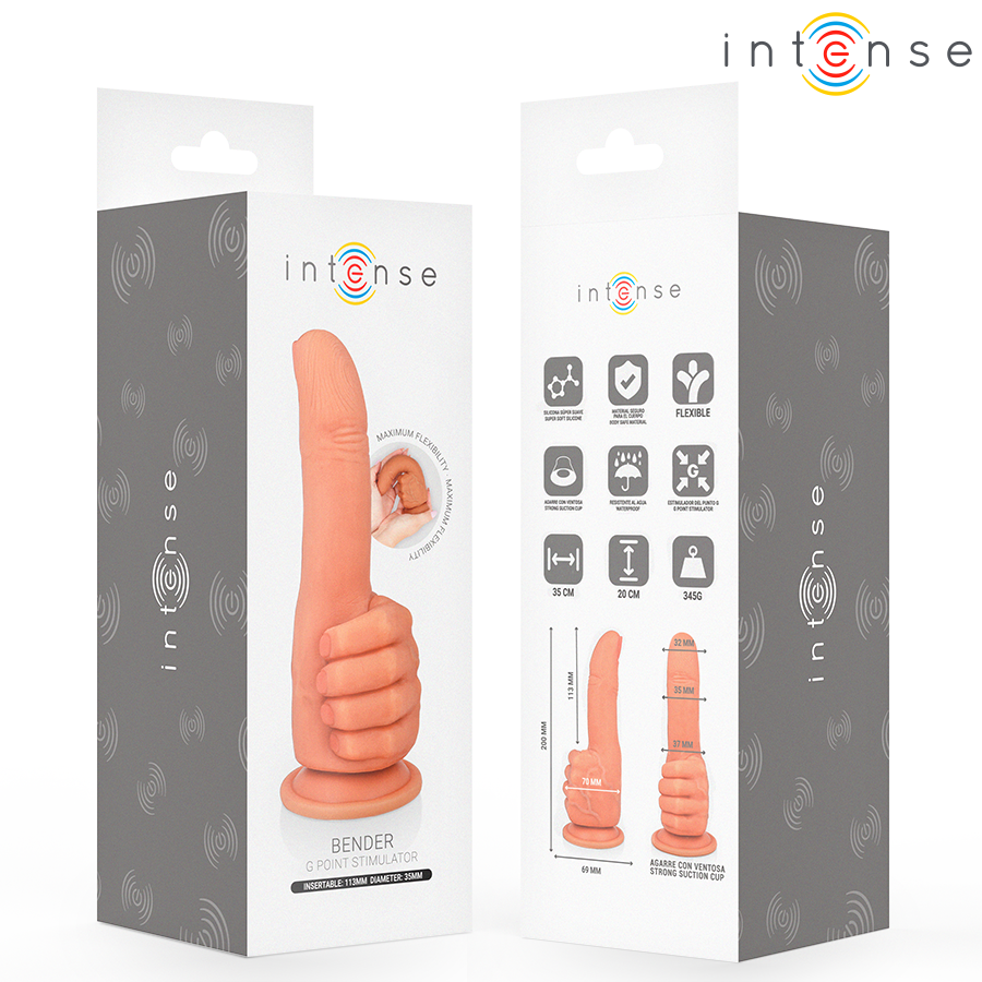 Intense Bender G-Spot Stimulator - Diseño Flexible 11.3 cm
