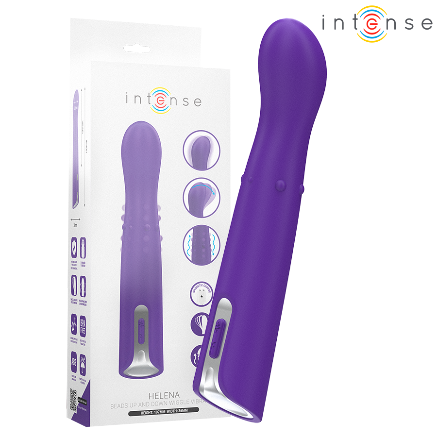 Intense Helena Beads Up & Down Wiggle Vibrator 13.5 cm