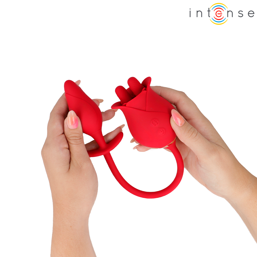 Intense Melanie Double Clitoris Stimulator - Estimulador con Lengua Zigzag
