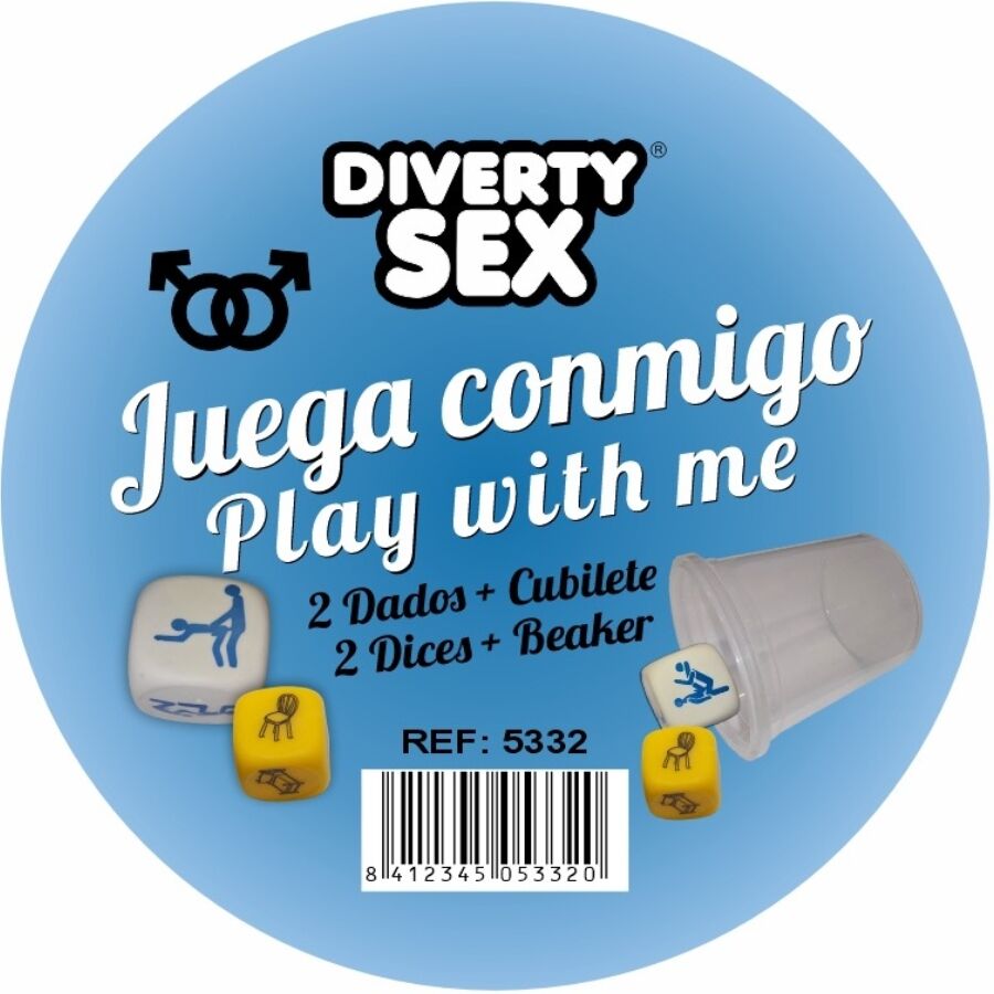 Diablo Picante - Juego de Dados con Posiciones para Hombres