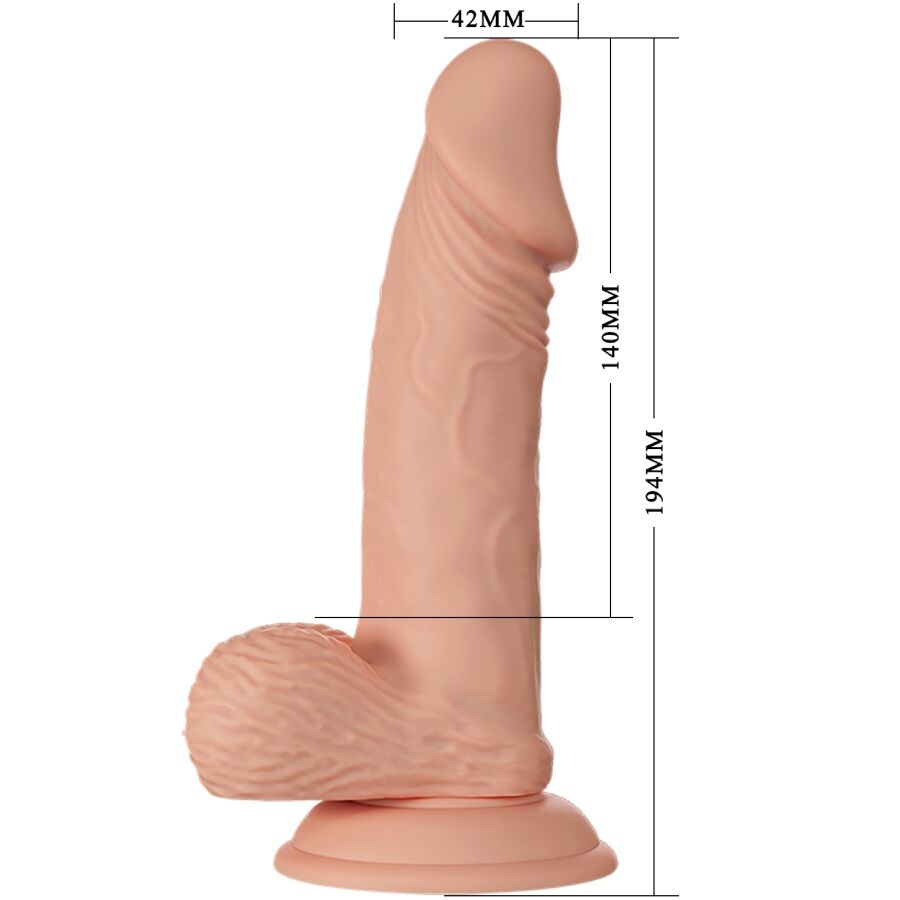 Dildo Realista Flexible Baile Beautiful Encounter Zebulon 19.4 cm