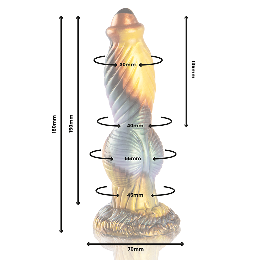 Epic Phoenix Dildo Recargable con Control Remoto
