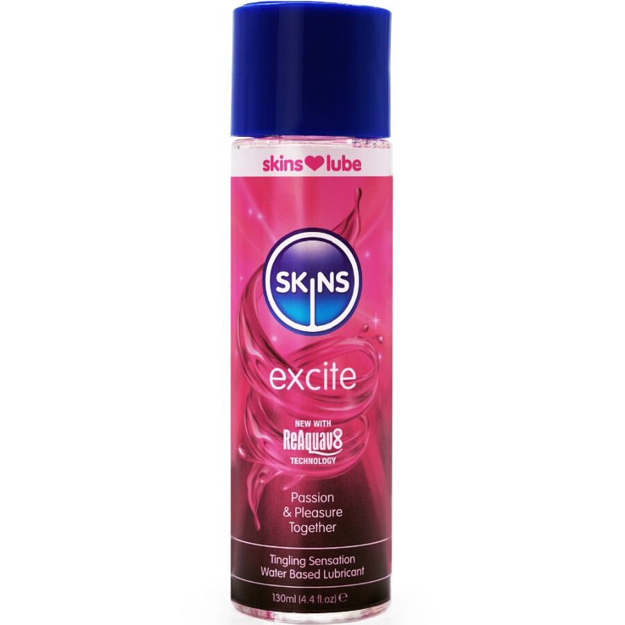 SKINS Excite Lubricante a Base de Agua 130 ml
