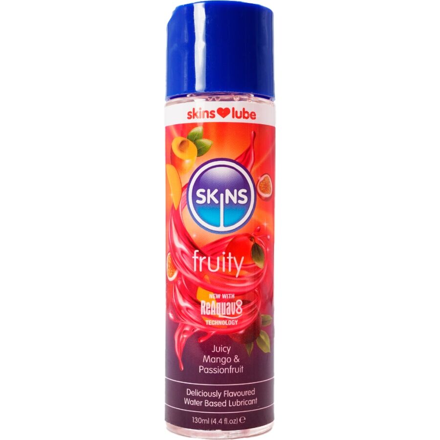 Lubricante Íntimo Skins Fruity Water-Based Mango & Passion Fruit 130 ml