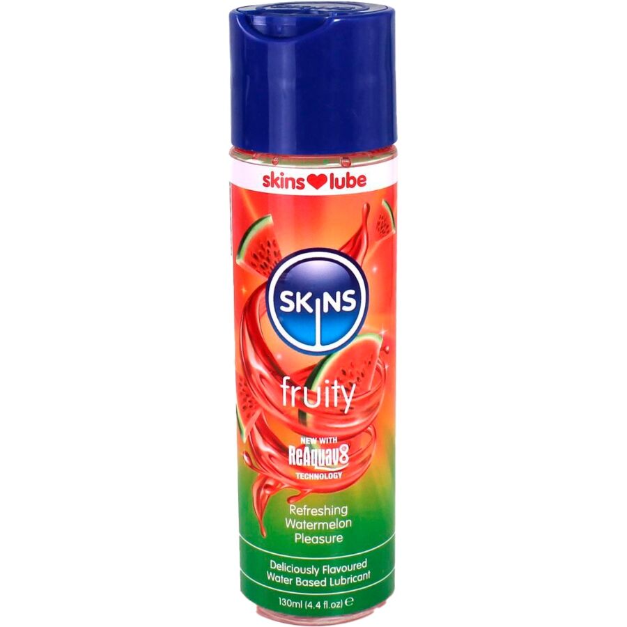 Lubricante Íntimo Skins Watermelon 130 ml - Base Acuosa
