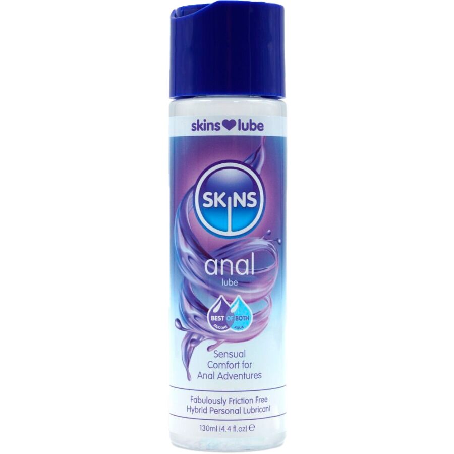 Skins Anal Hybrid Water & Silicone-Based Lubricant 130 ml