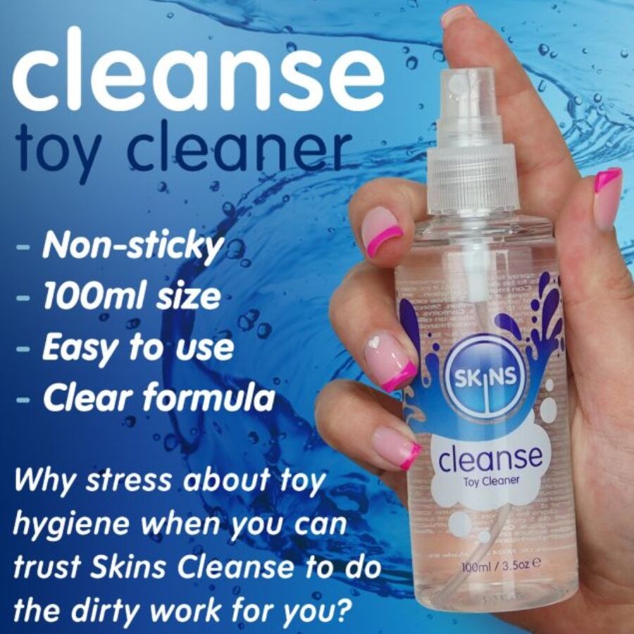 SKINS Cleanse Toy Cleaner 100 ml - Limpiador Especializado