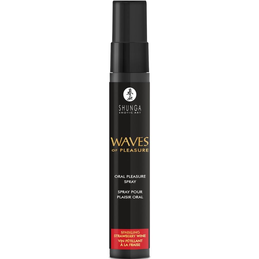 Shunga Waves Pleasure Spray Oral Seductive Strawberry 20 ml